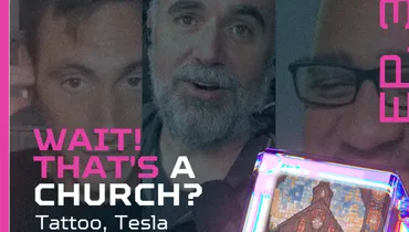 EP305 - Wait! That's a Church? - Tattoo, Tesla & Dog Park Church Oh My! with Michael Beck