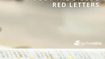 Misconceptions about the Bible's Red Letters