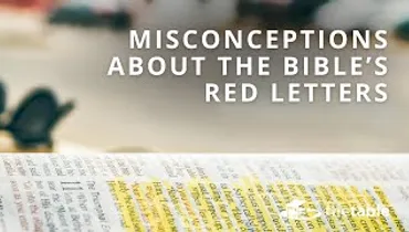 Misconceptions about the Bible’s Red Letters - Mike Burer,  Mikel Del Rosario and Kymberli Cook