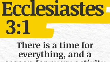 Trusting God in the Season You're In (Ecclesiastes 3:1)