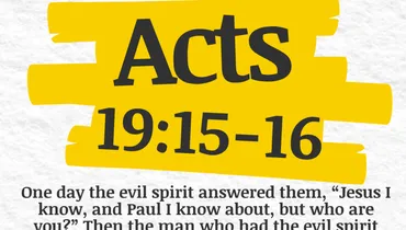 Christ Is the Miracle (Acts 19:15-16)