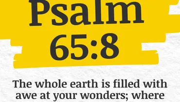 The Call of Every Morning and Every Evening (Psalm 65:8)