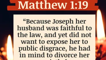 When Others Misjudge Us or We Fear They Will (Matthew 1:19)