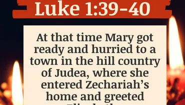 Trusting God for Support When We Feel Misunderstood (Luke 1:39-40)