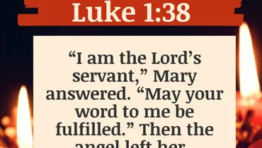 Peace Over Anxiety (Luke 1:38)