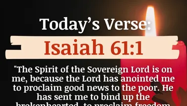 Trusting God for Freedom this Advent (Isaiah 61:1)