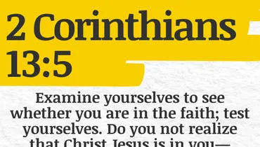 Guarding Against Deception (2 Corinthians 13:5) 