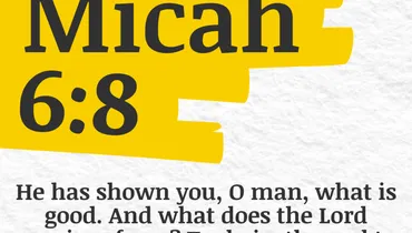 What Does God Want From Me? (Micah 6:8)