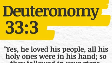 When We Long for Blessings (Deuteronomy 33:3)