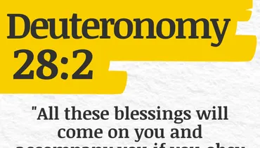 What's the Key to Receiving a Blessing? (Deuteronomy 28:2)