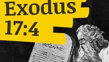 Moses' Response to a Violent Mob (Exodus 17:4)