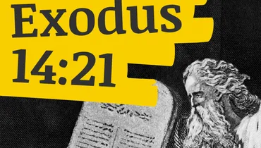 Walls of Water by an Outstretched Hand (Exodus 14:21-22)