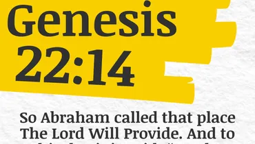 Trusting Yahweh Yireh to Provide for Us (Genesis 22:14)