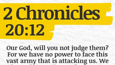 A Powerful Prayer in Times of Crisis (2 Chronicles 20:12)