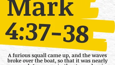 The Savior of the Storm (Mark 4:37-38)