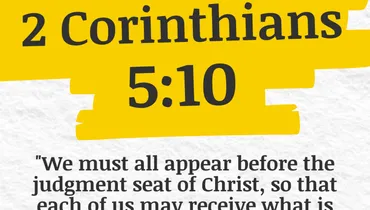 Judged By Jesus (2 Corinthians 5:10)