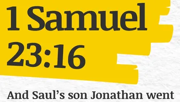 Helping Others Find Strength in God - (1 Samuel 23:16)