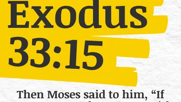 Power Through God's Presence (Exodus 33:15)