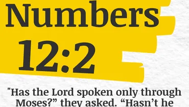 Earthly Leaders in Uncertain Times (Numbers 12:2)