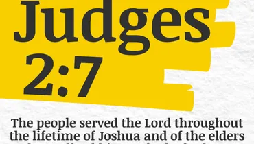 The Importance of Remembering  (Judges 2:7)