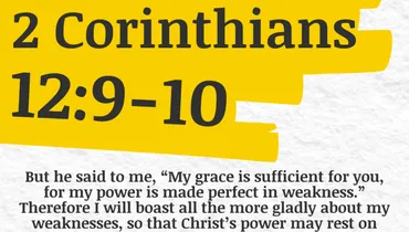 How to Be Strong When You Feel Weak (2 Corinthians 12:9-10)