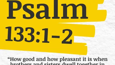 Is Church Unity An Act? (Psalm 133:1-2)