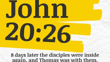 Becoming Doubting Thomas (John 20:26)