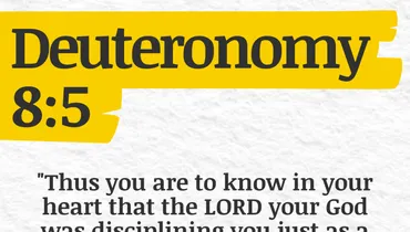 Why Would a Loving God Discipline Us (Deuteronomy 8:5)