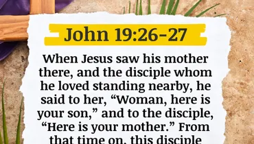 Lent - The God Who Provides in the Middle of Our Pain (John 19:26-27)