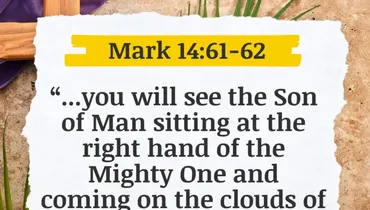 Lent - Jesus Before the Sanhedrin (Mark 14:61-62)