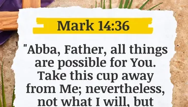 A Prayer for When You Feel Desperate (Mark 14:36)