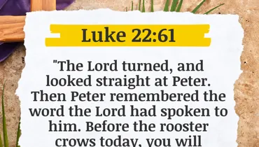 Lent - The Grace to Begin Again After Failure (Luke 22:61)