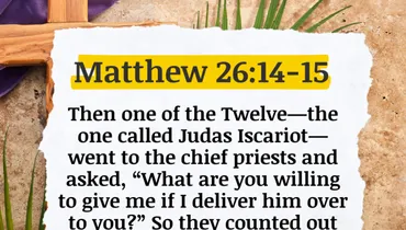Lent - For The Love Of Shiny Things (Matthew 26:14-15)