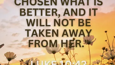 The Way of Mary or Martha (Luke 10:42)