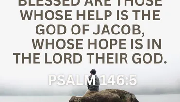 Help Is On The Way! (Psalm 146:5)