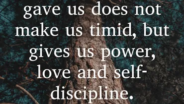 How You Can Escape Fear (2 Timothy 1:7)