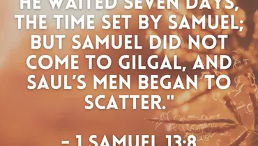 Best Of: Courageously Waiting on God (1 Samuel 13:8)