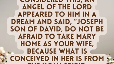 Dealing with Relational Uncertainty This Christmas (Matthew 1:20)