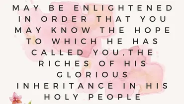 Living a Hope-filled Life (Ephesians 1:18)
