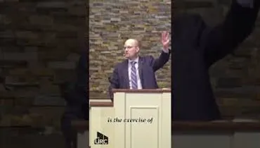 Three marks of a faithful church: the Word preached, the sacraments, and church discipline.