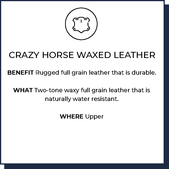 Crazy Horse Waxed Leather