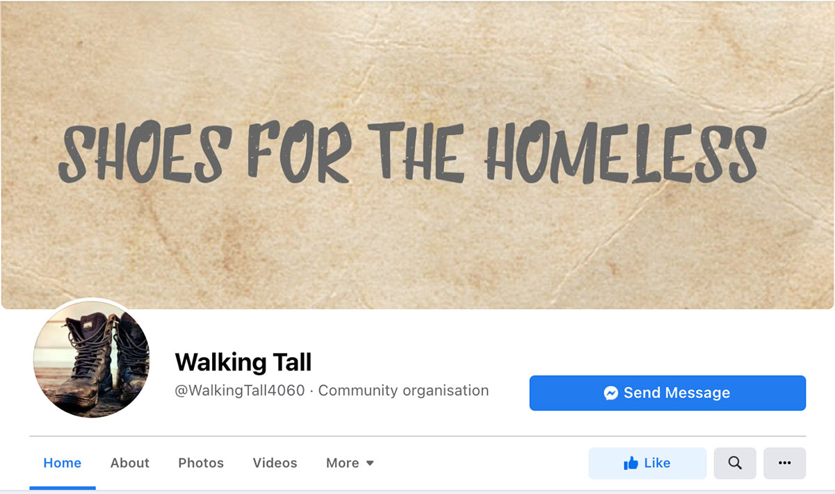 Walking Tall Charity Facebook Page