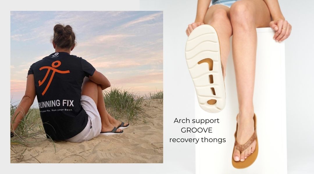 Best arch support thongs - recovery footwear