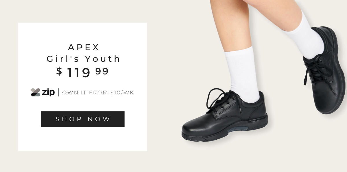 Apex Girl's School Shoe