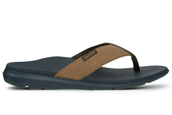 Groove Sport Navy/Camel (Male/Senior) - Sandals - Ascent Footwear