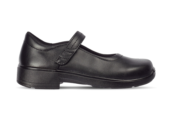 Adela (B) Black (Female/Youth) - School - Ascent Footwear