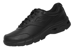 Vision (Leather) (2E) Black (Male/Senior)