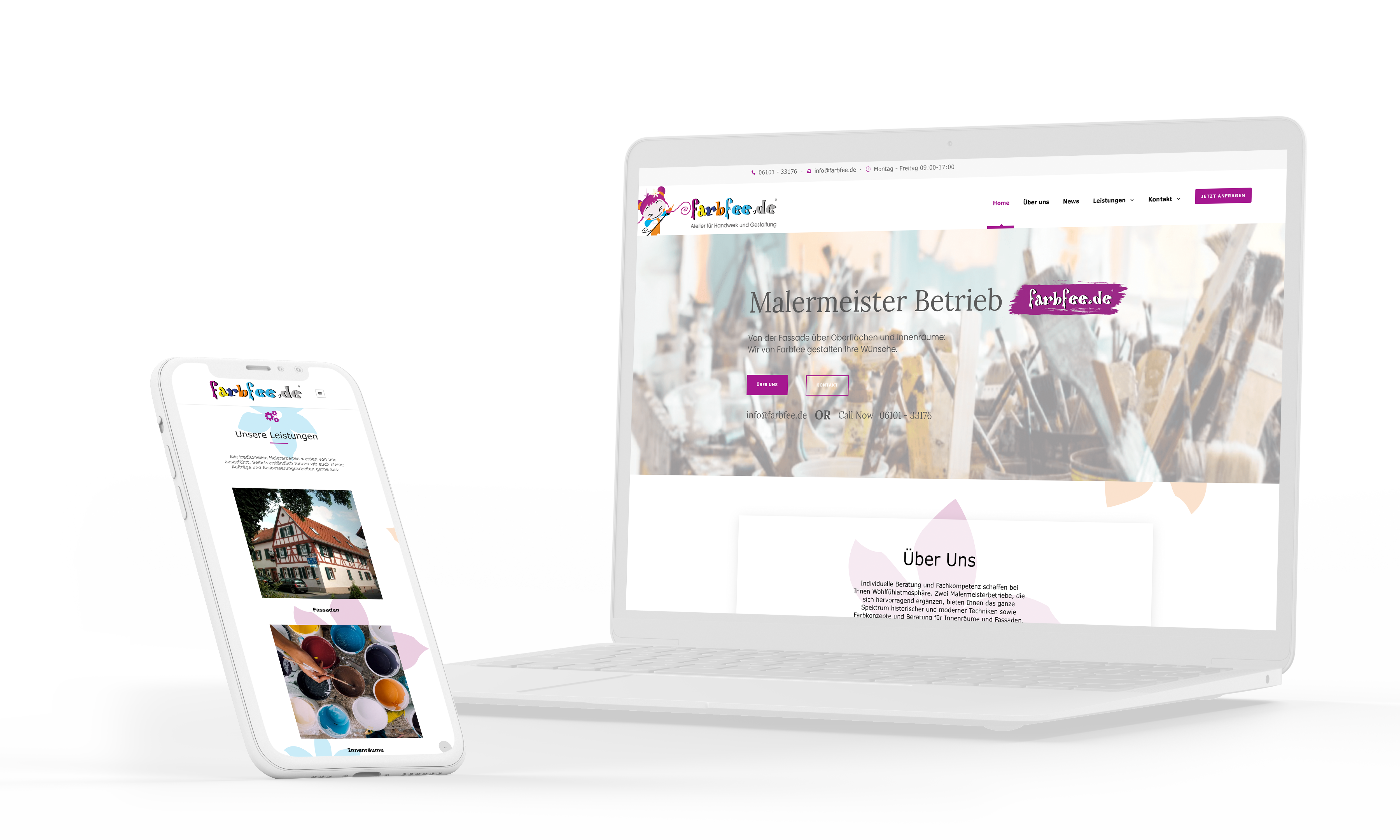 farbfee Webdesign GIZ HKP Afrika