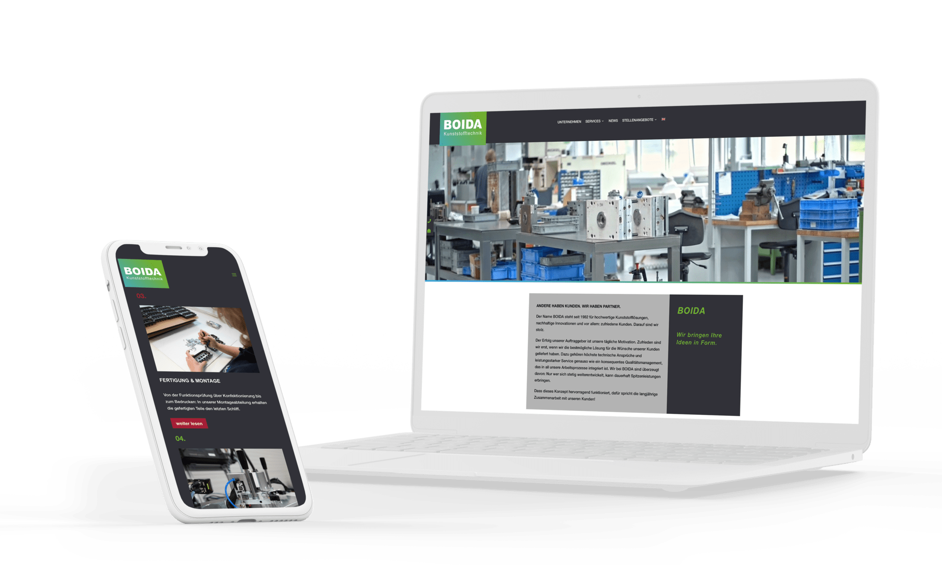 Webdesign Boida von formwandler interactive Webagentur Webdesign Boida von formwandler interactive Webagentur