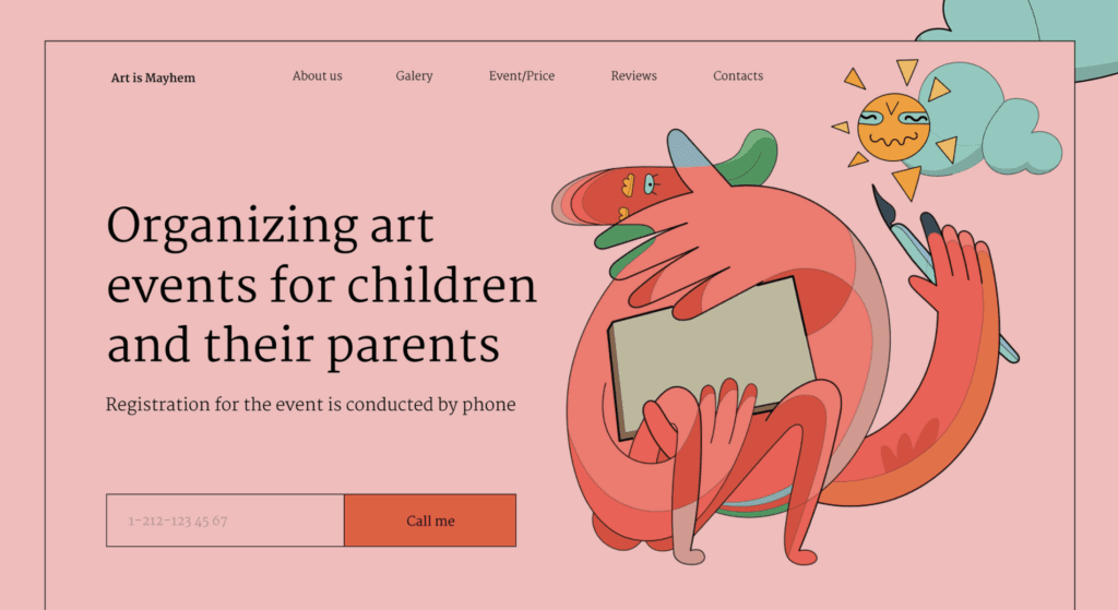 Warum deine Website Illustrationen benötigt 4 Illustration Webdesign